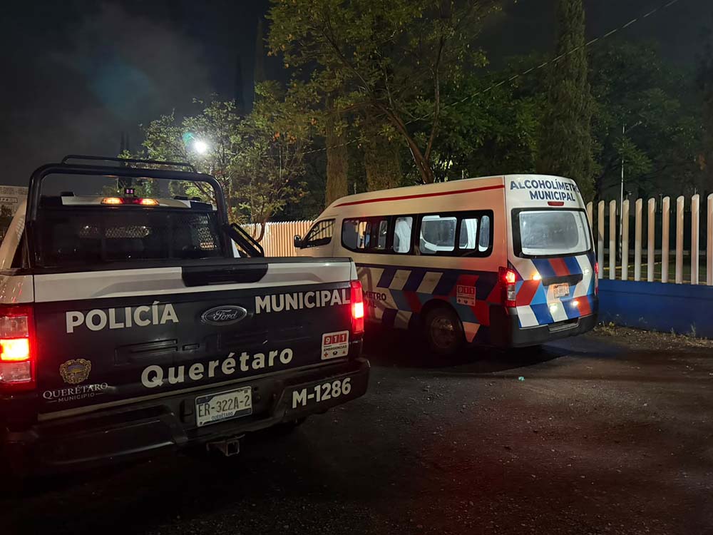 Reporte del operativo de alcoholimetría