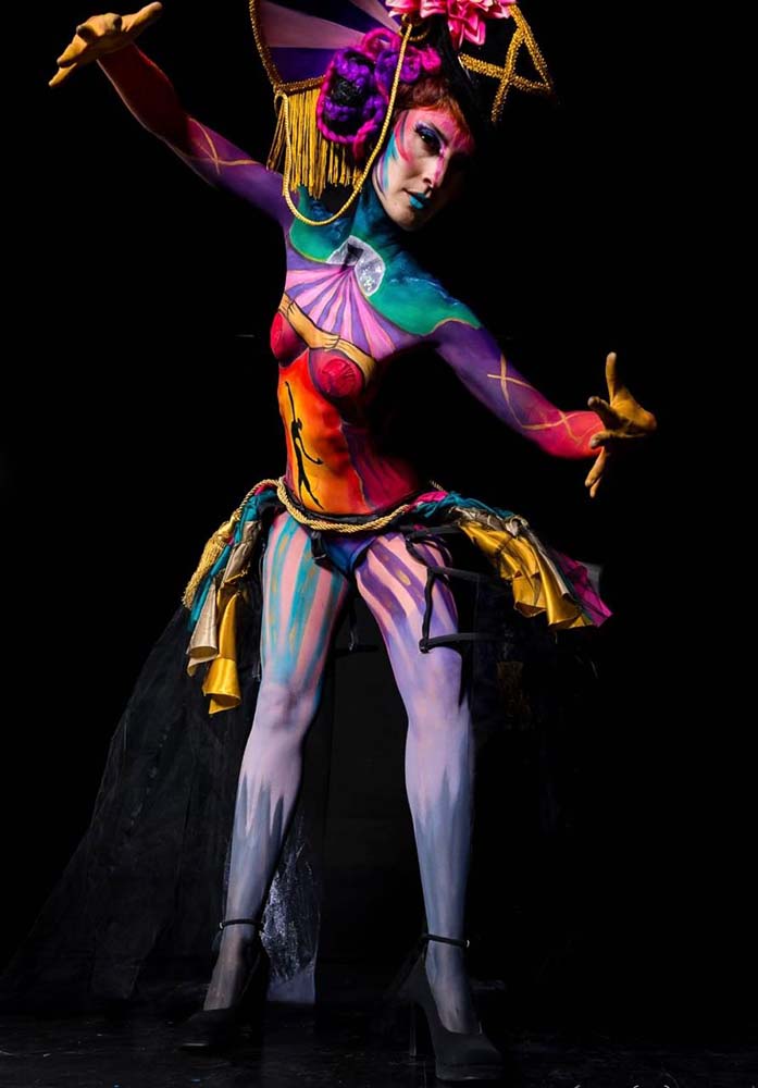 Querétaro sede del Segundo Encuentro de Body Painting Art