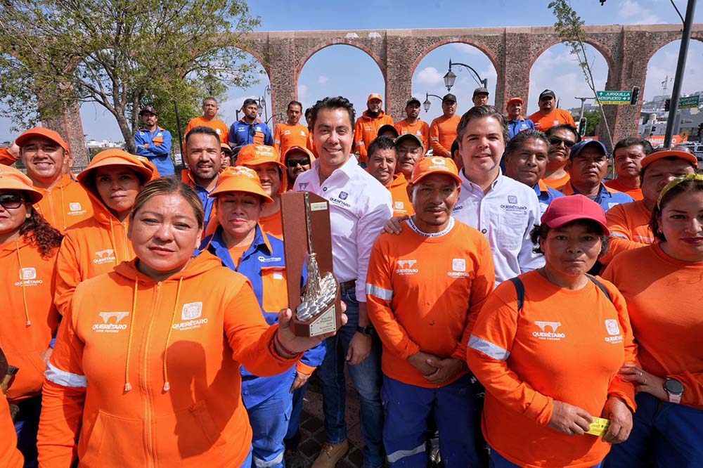 Querétaro gana Escoba de Platino por gestión ambiental