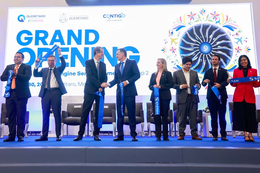 SAFRAN invierte 140 mdd; Querétaro suma 500 empleos