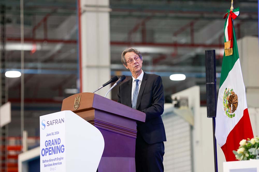 SAFRAN invierte 140 mdd; Querétaro suma 500 empleos