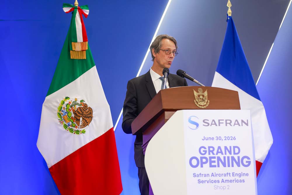 SAFRAN invierte 140 mdd; Querétaro suma 500 empleos
