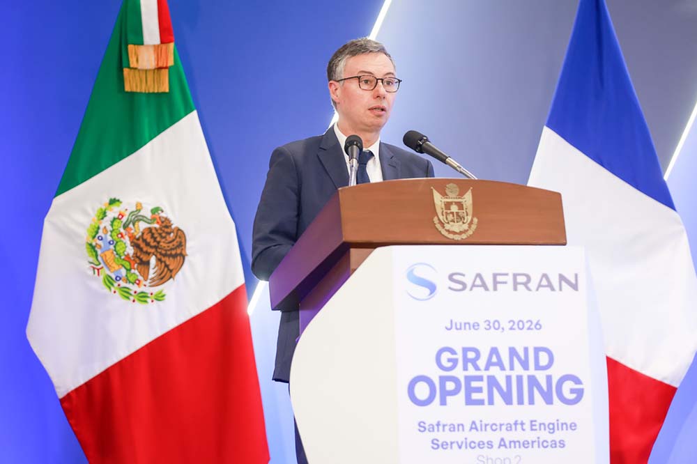 SAFRAN invierte 140 mdd; Querétaro suma 500 empleos