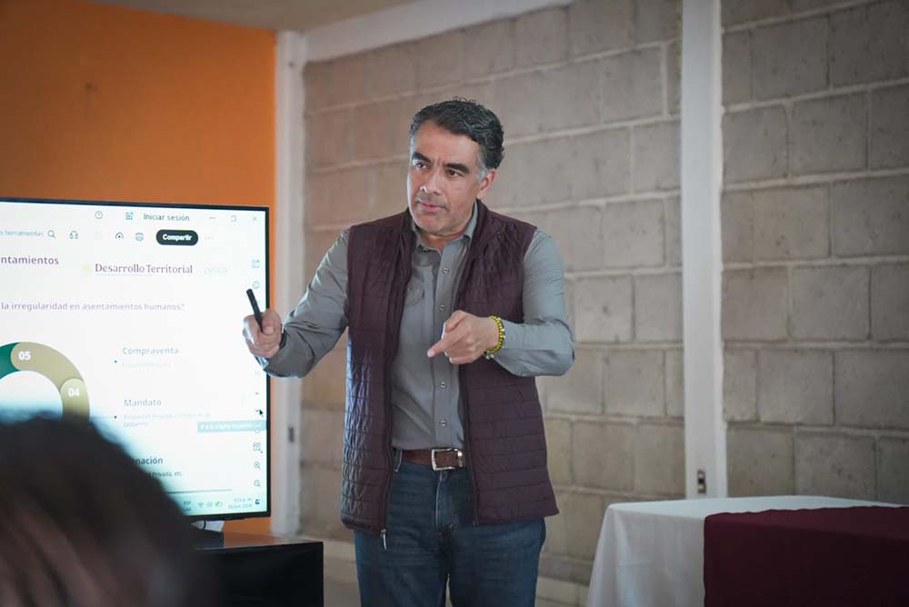 Título INSUS reforzará regularización de tierra en Pedro Escobedo