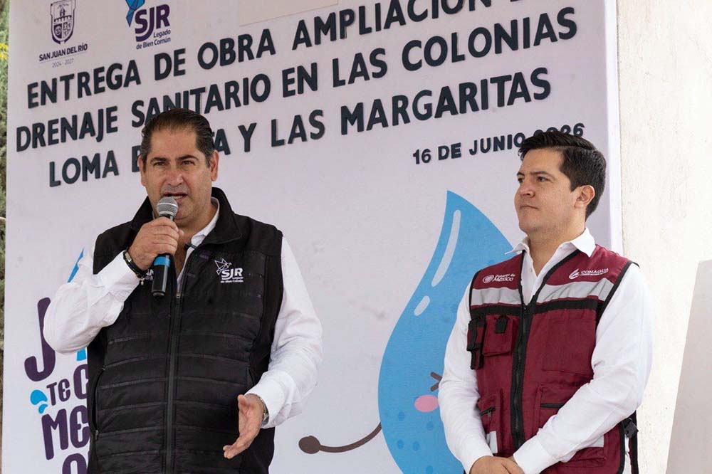 Amplían drenaje en San Juan para 830 habitantes