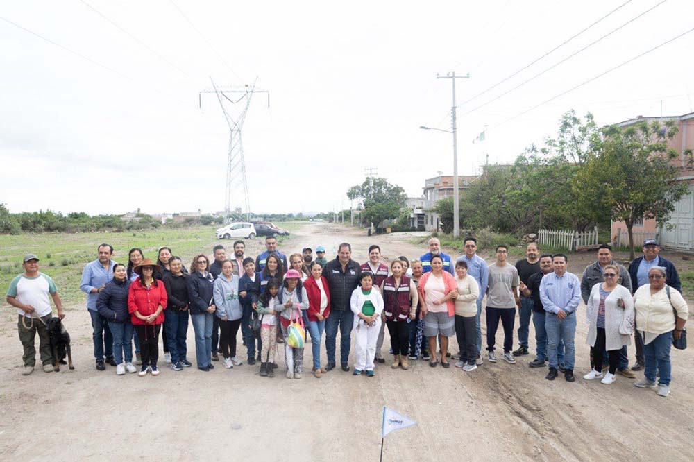 JAPAM y CONAGUA llevan drenaje a Banthí