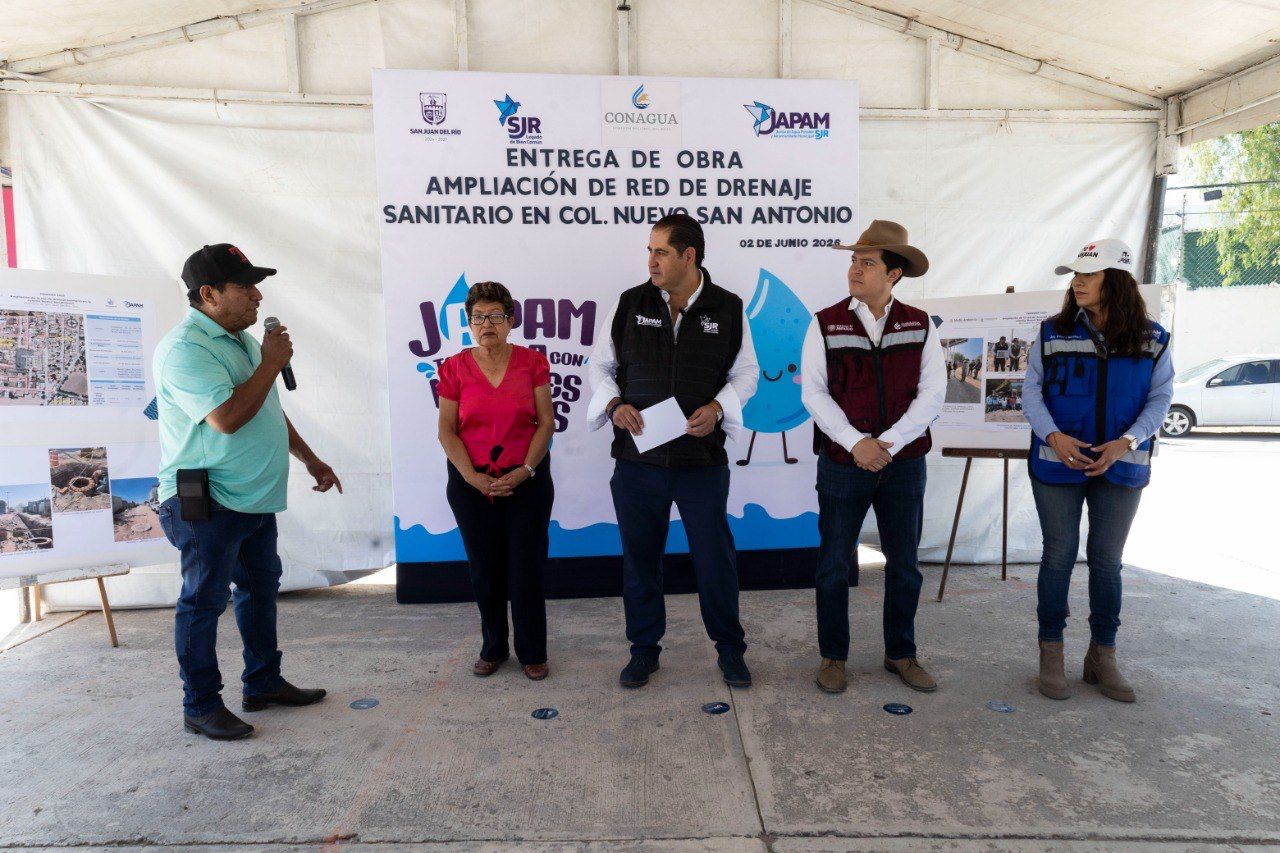 JAPAM impulsa obras sanitarias con CONAGUA