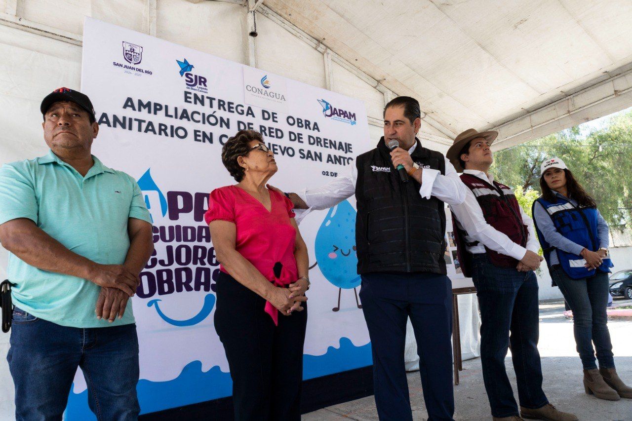 JAPAM impulsa obras sanitarias con CONAGUA