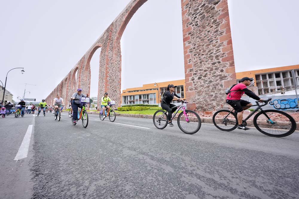 Más de 1,600 disfrutan la Vía Recreativa Los Arcos