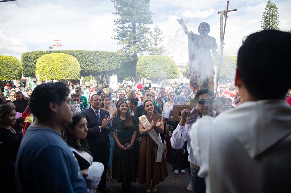 San Juan conmemora 495 años con ofrenda floral