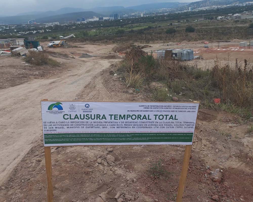 Clausura PEPMADU desarrollo inmobiliario
