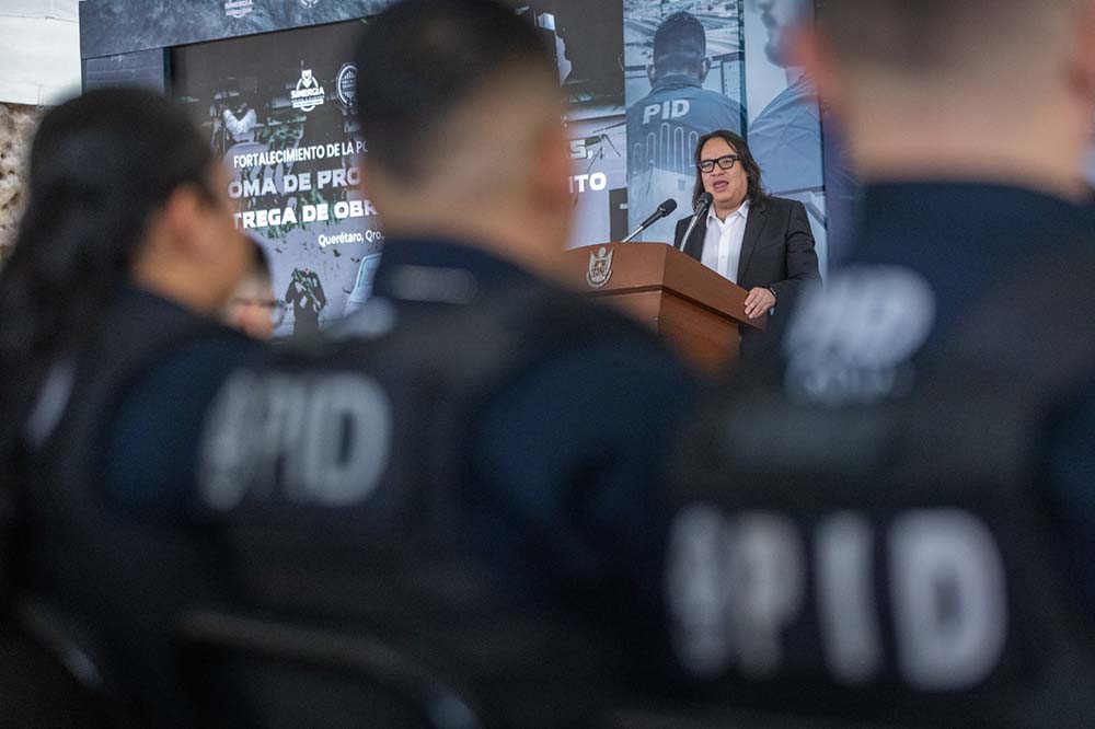 Fortalecen Policía Investigadora queretana con 35 mdp