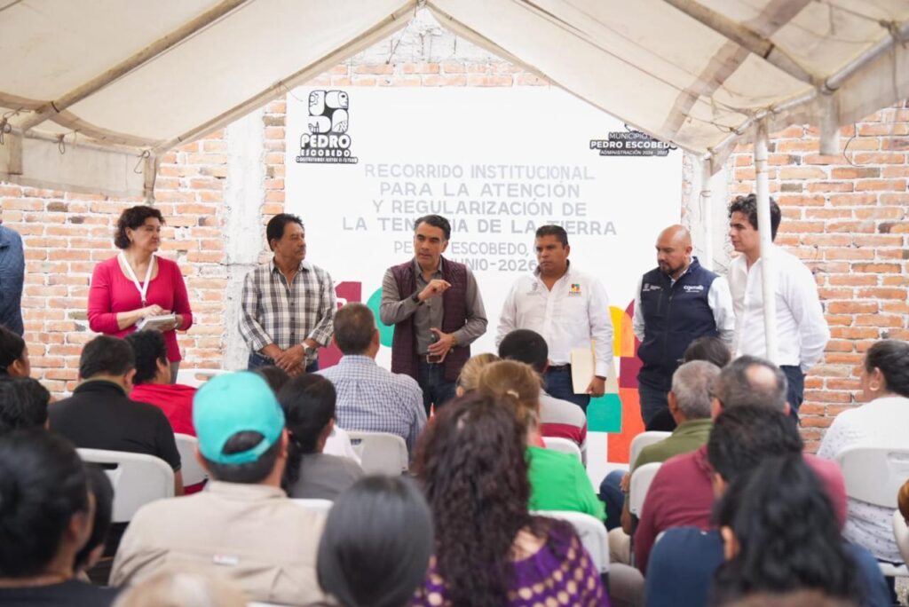 Regularizarán predios en tres colonias de Pedro Escobedo