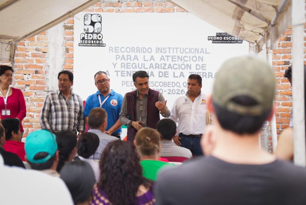 Regularizarán predios en tres colonias de Pedro Escobedo