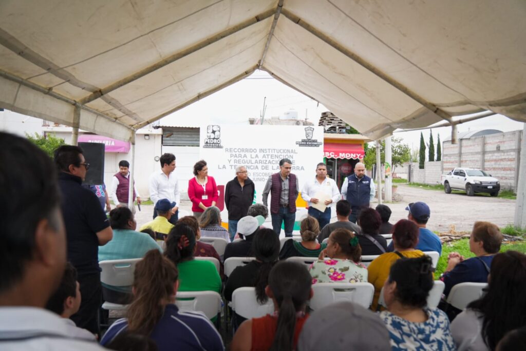 Regularizarán predios en tres colonias de Pedro Escobedo