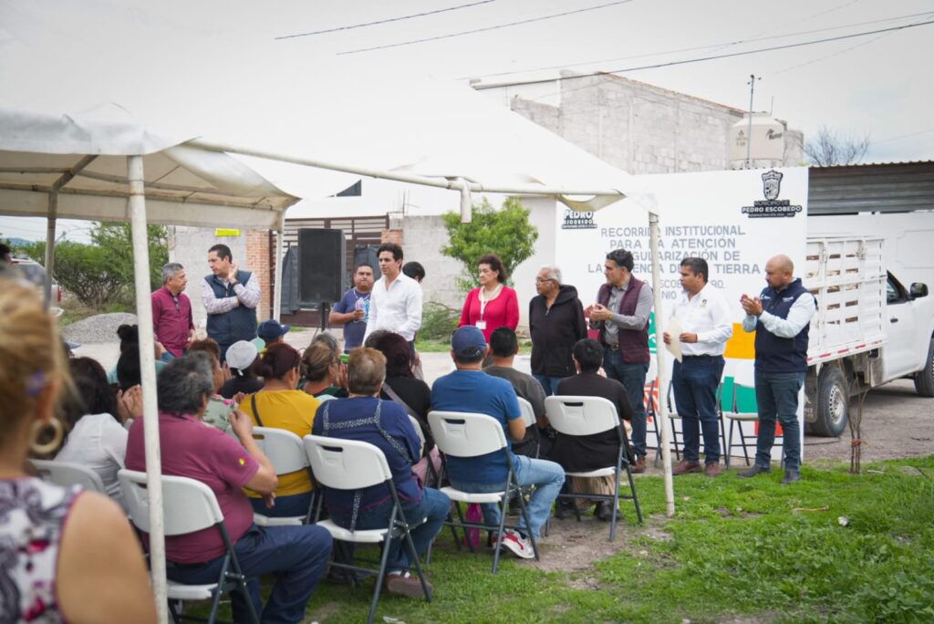 Regularizarán predios en tres colonias de Pedro Escobedo