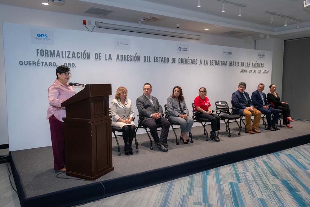 Querétaro formaliza su adhesión a la estrategia HEARTS en las Américas