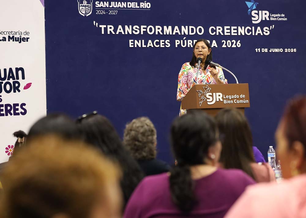 Roberto Cabrera encabeza el primer aniversario de Enlaces Púrpura que ha brindado más de 14 mil atenciones a mujeres