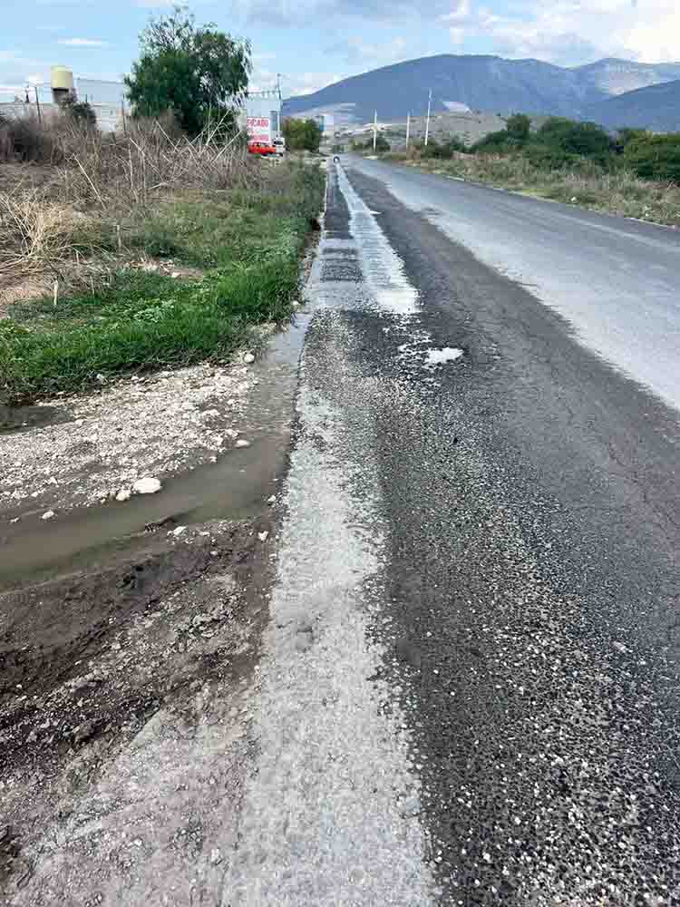 El Vergel denuncia drenaje colapsado y abandono oficial