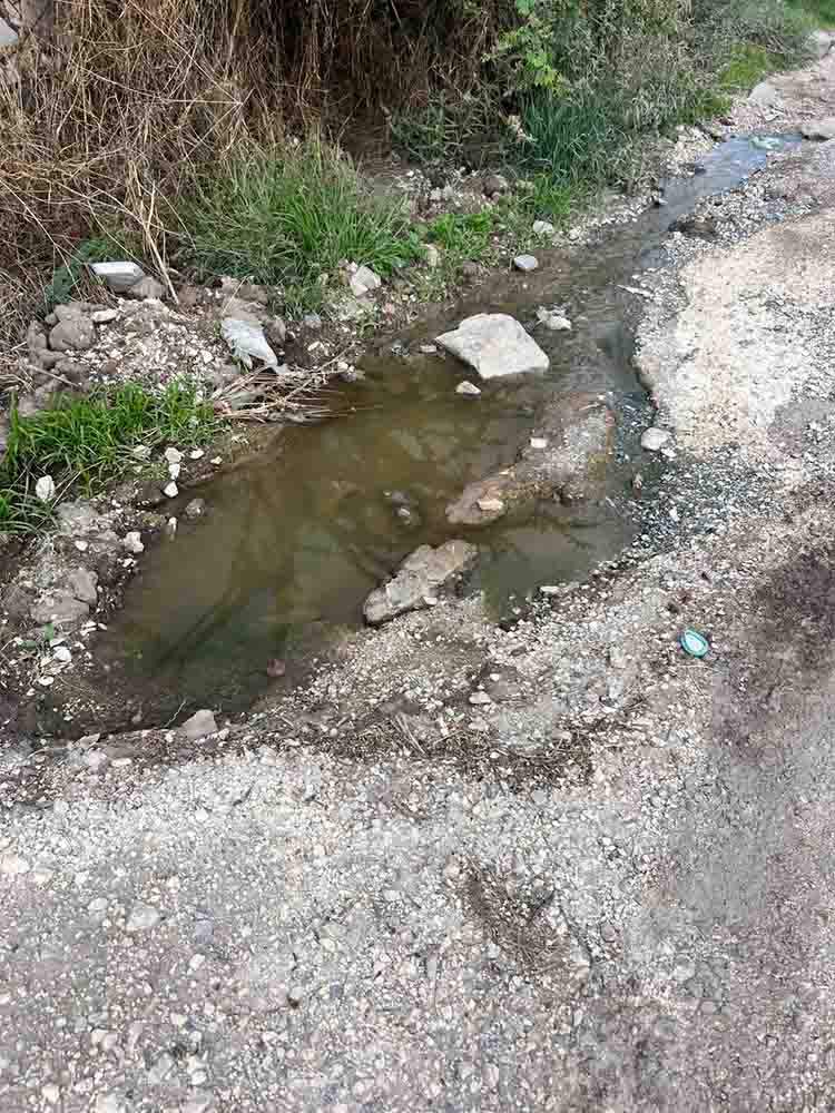 El Vergel denuncia drenaje colapsado y abandono oficial