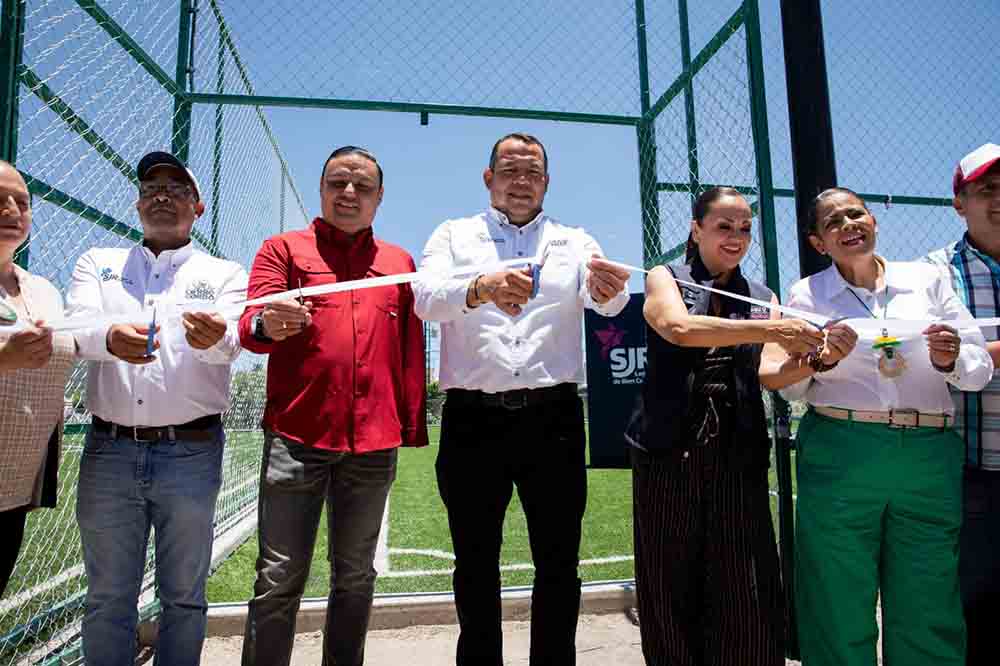 San Juan inaugura dos canchas del Mundial Social