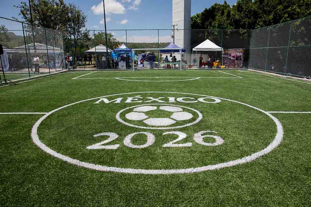 San Juan inaugura dos canchas del Mundial Social