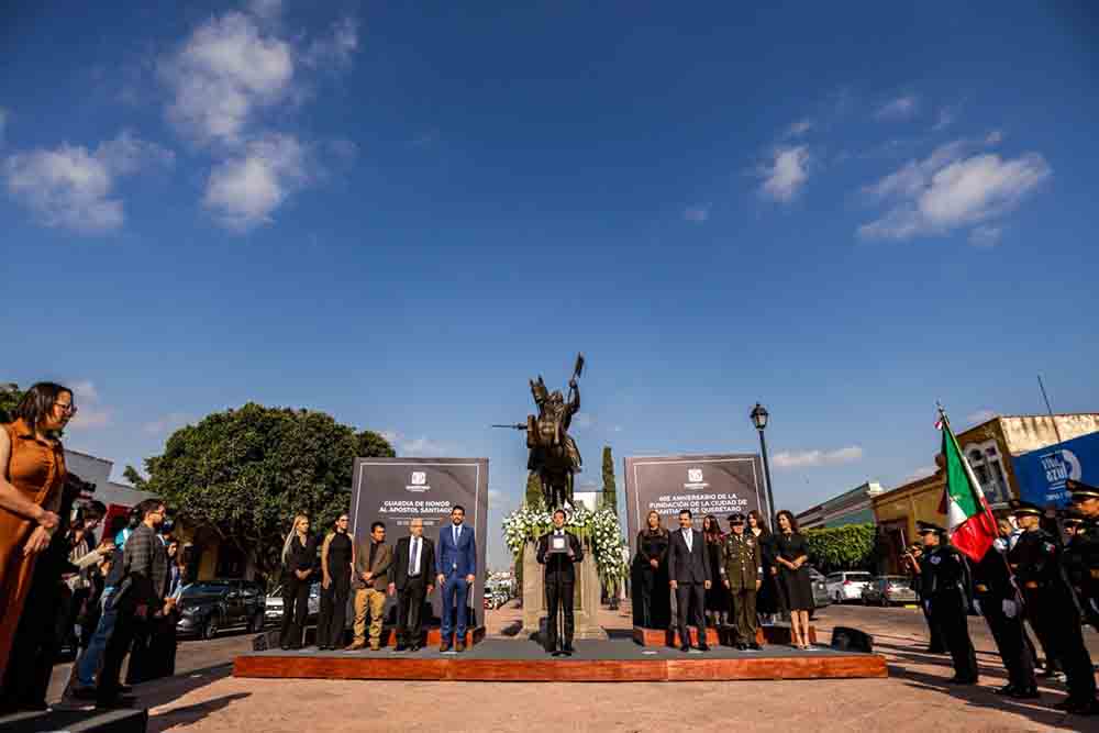 Querétaro conmemora 495 años en Cerro del Sangremal