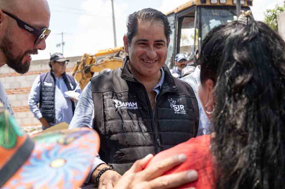 JAPAM amplía agua potable en Ojo de Agua
