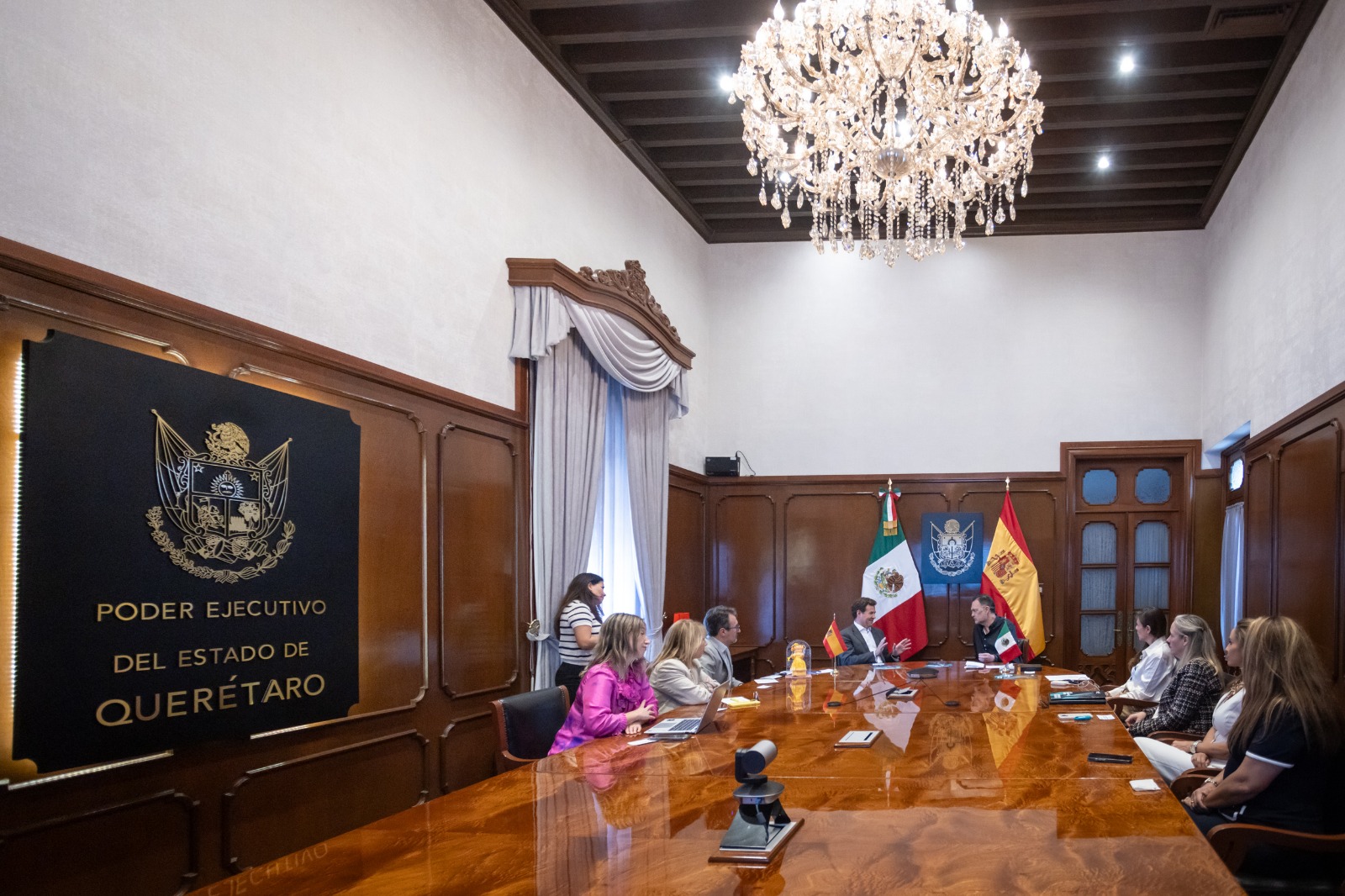 Querétaro y Las Rozas fortalecen cooperación con España