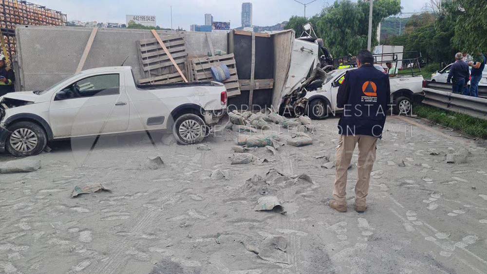 Carambola en la 57 deja 13 lesionados