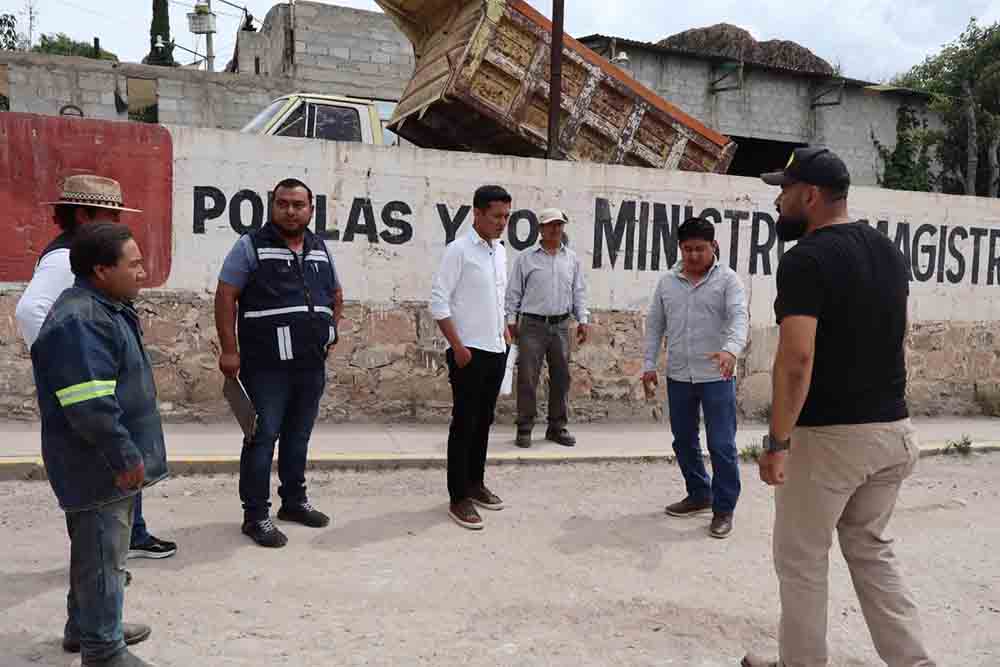 Título Inicia rehabilitación de drenaje sanitario en San Antonio de la Cal