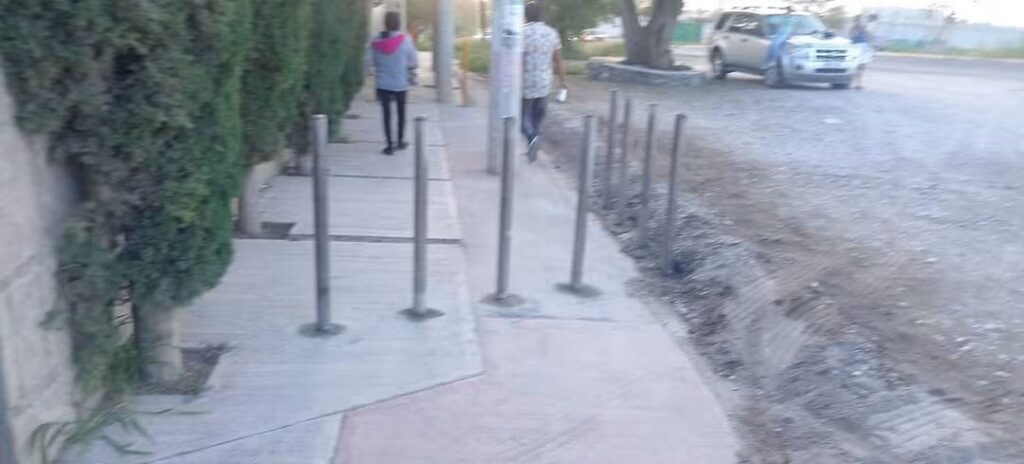 Obra bloquea ciclovía rumbo a Villa Progreso