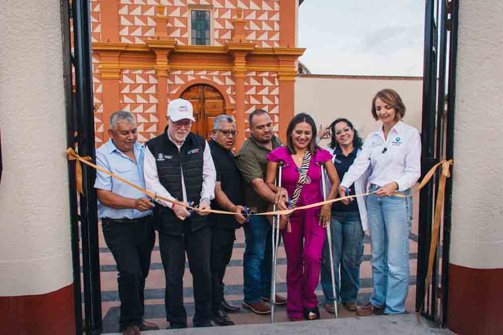 SECULT restaura histórica parroquia de Arroyo Seco