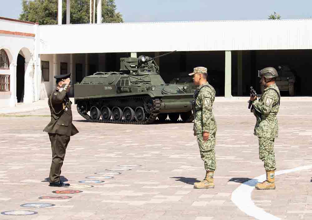 Jorge Jiménez asume 7/o Regimiento en La Llave