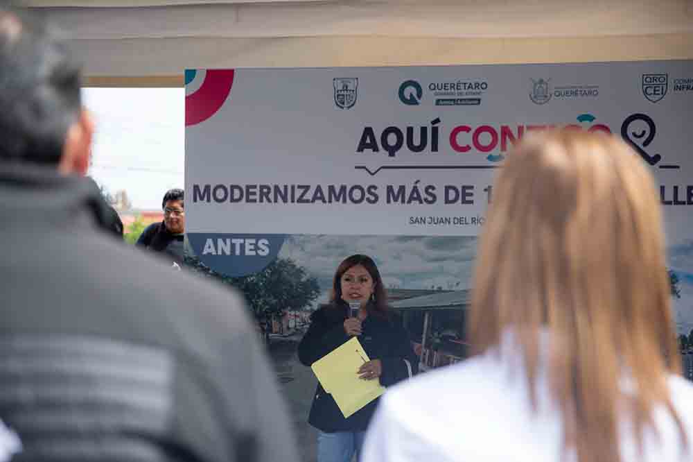 Gobernador entrega 8.8 km rehabilitados en San Juan