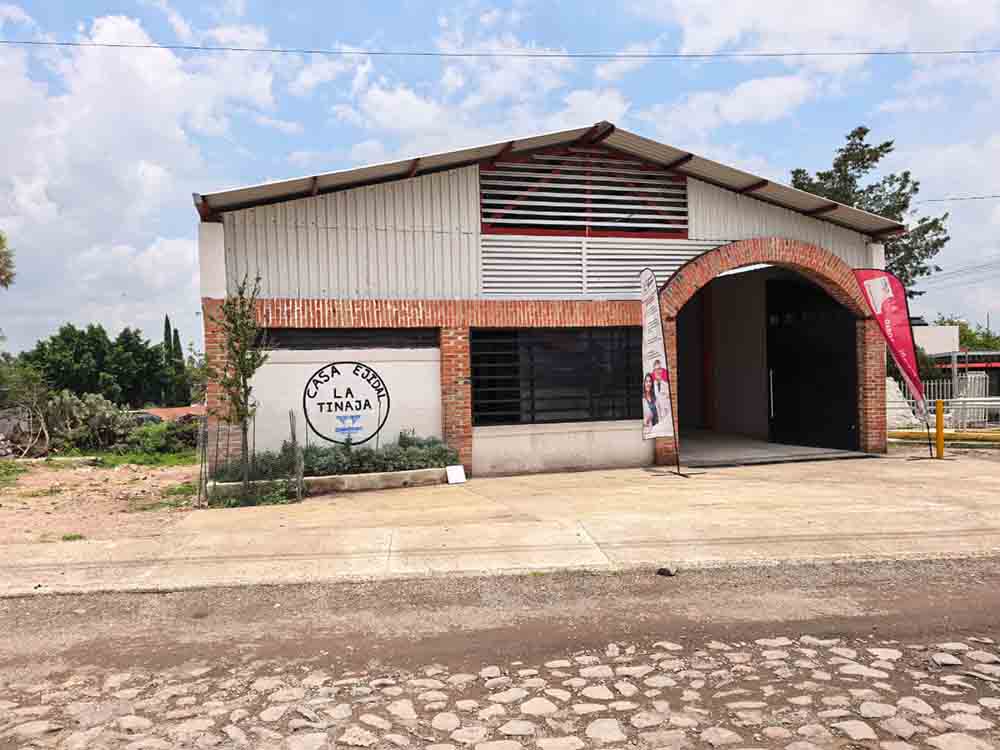 La Tinaja recibe Casa Ejidal para 950 habitantes