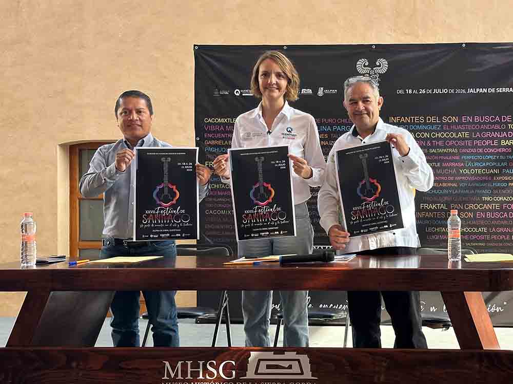 Jalpan reunirá 209 artistas en Festival de Santiago
