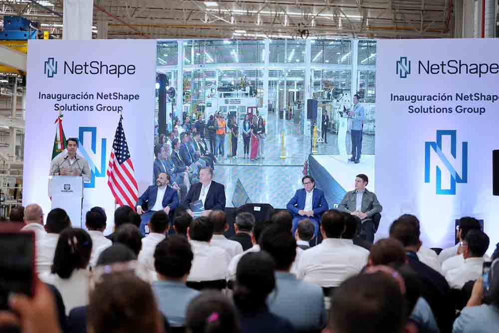 NetShape invierte 239 mdp en planta queretana