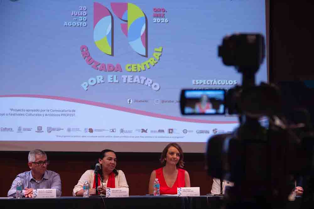 Llega a Querétaro la 17ª Cruzada Central por el Teatro