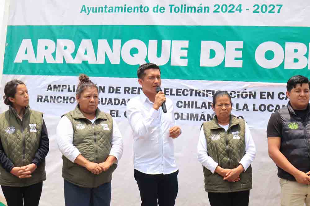 El Chilar amplía red eléctrica con 625 mil