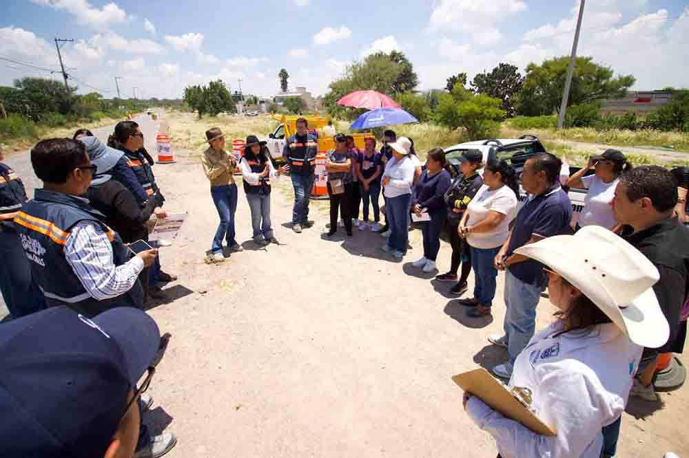 Rehabilitan Camino Nacional sanjuanense con 6.7 mdp