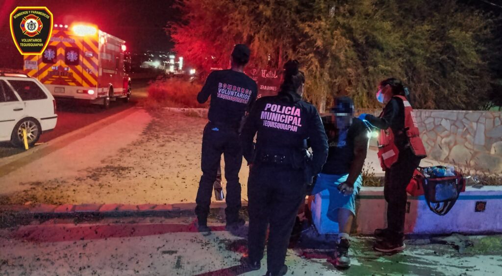 Choque en La Tortuga deja vehículo severamente dañado