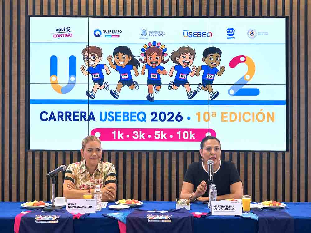 Presentan Décima Edición de la Carrera USEBEQ