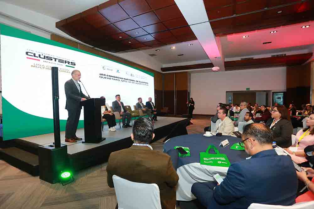 Del Prete inaugura Congreso Nacional de Clústers