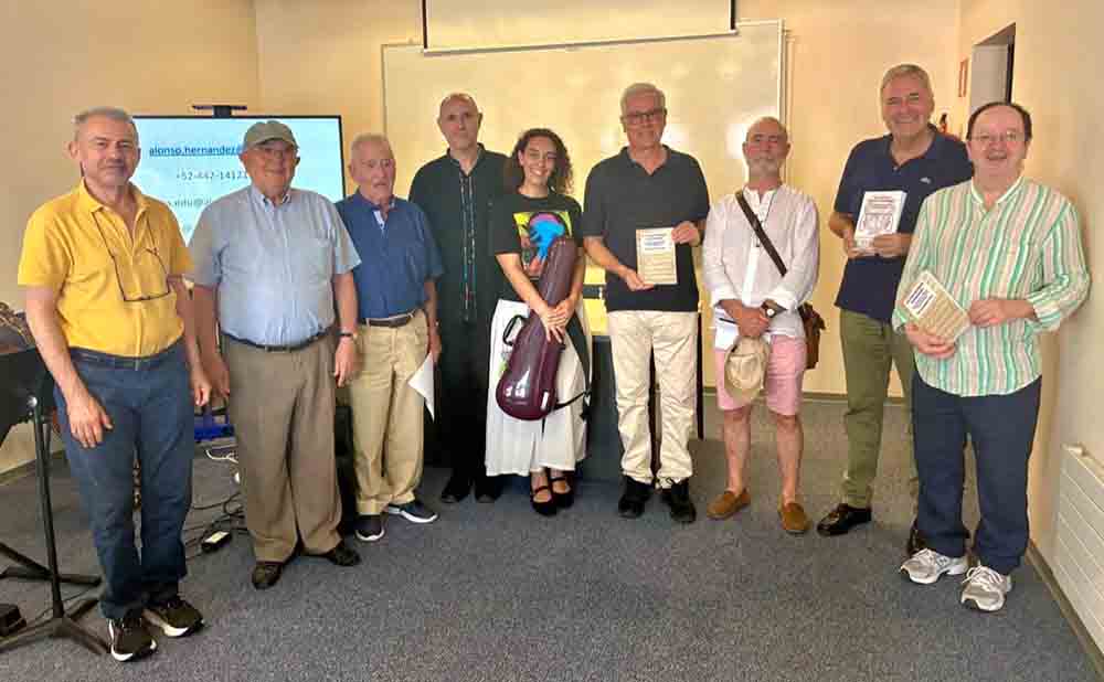 Musicólogo queretano presenta libro en País Vasco