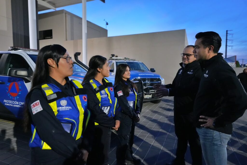 Felifer supervisa Protección Civil 24 horas en Querétaro