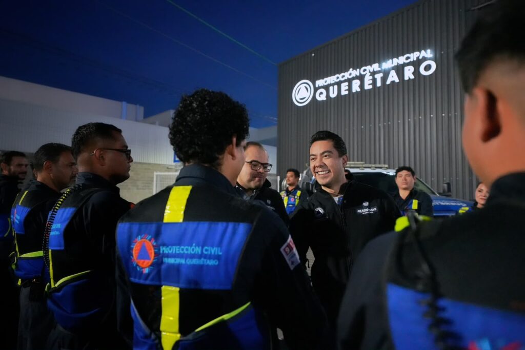 Felifer supervisa Protección Civil 24 horas en Querétaro
