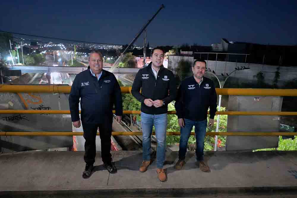 Contraflujo iniciará en Bernardo Quintana por tren