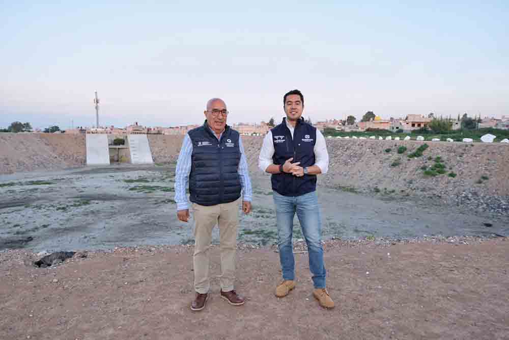 Querétaro invierte 160 mdp en bordos pluviales