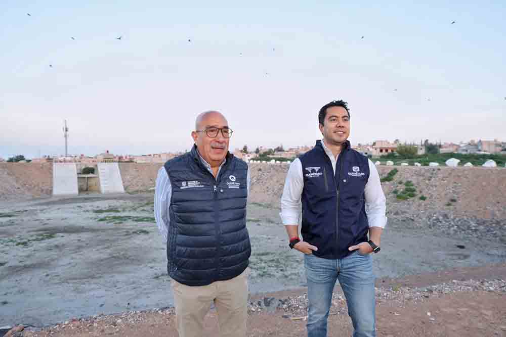 Querétaro invierte 160 mdp en bordos pluviales